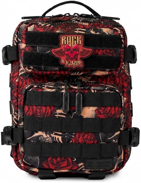 WOLFpak 9L Mini Tactical Backpack (Rock & Reaper) | Compact, Small Everyday Carry Bag for Gym, School, Travel | Durable, Water-Resistant Daypack with Molle System and Patch Panel